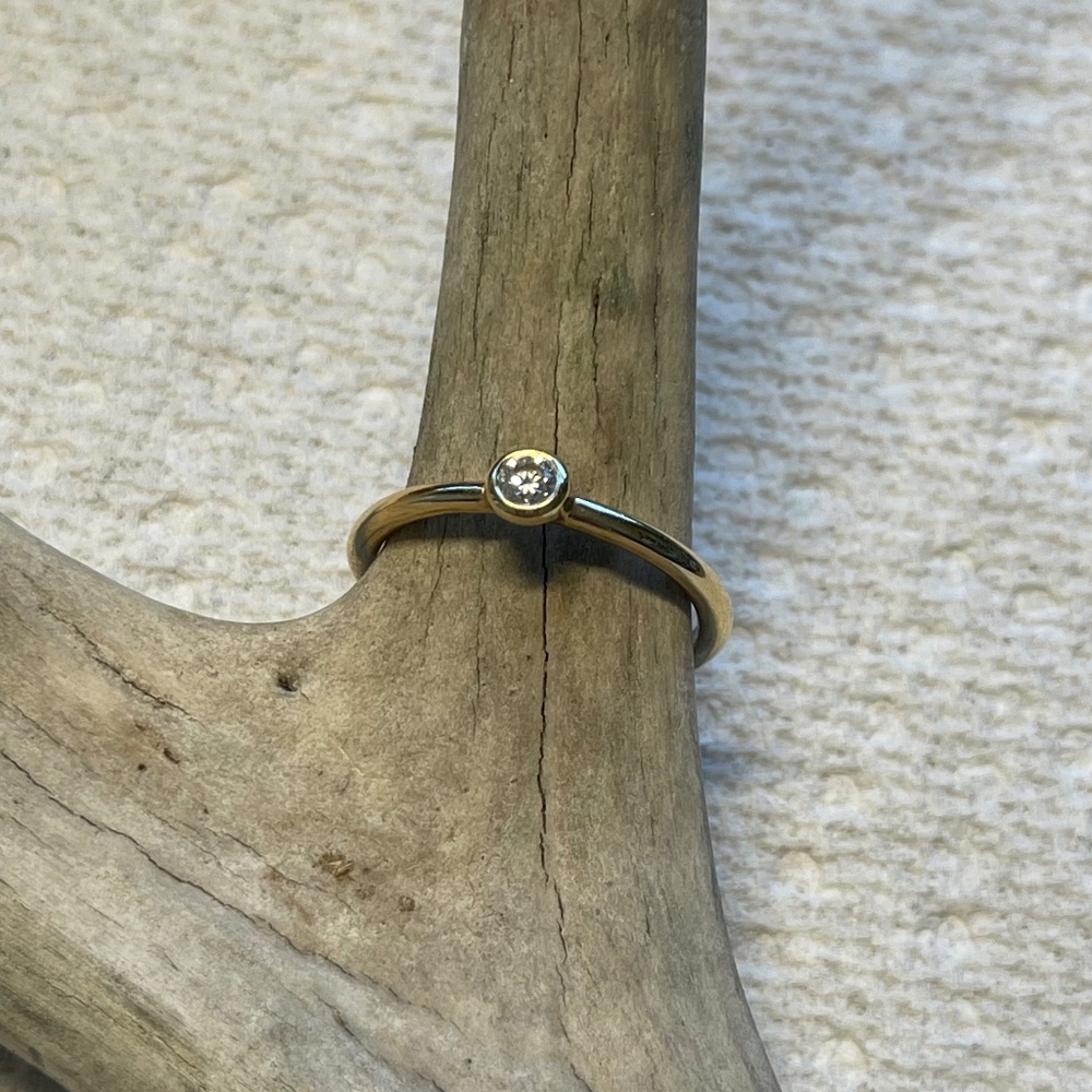 De Beers Forevermark Diamond Stack Ring - image 3